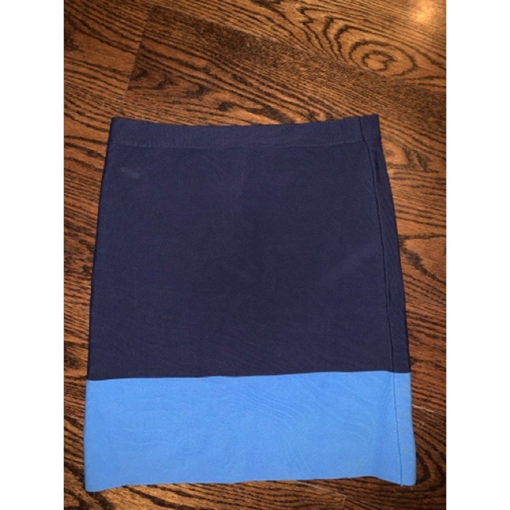 BCBG- Blue tight mini skirt
